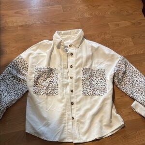 Cheetah jacket from SHEIN